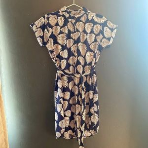 Button down shirt dress // Size S